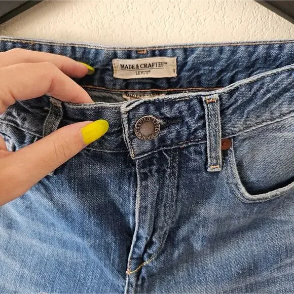 Made & Crafted Levi's Distressed Tapered Jeans - Picture 5 of 10